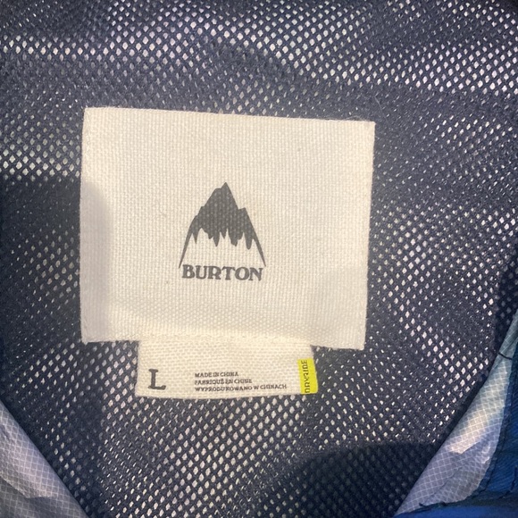 Mens large Burton wind jkt NWOT - Picture 3 of 6